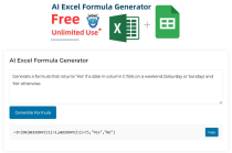 AI Excel Formula Generator WordPress Plugin Screenshot 2