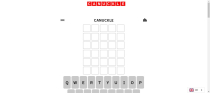 Canuckle Game - Word Puzzle PHP Script Screenshot 1