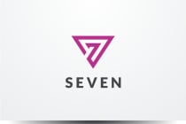 Seven Number 7 Triangle Logo Screenshot 2