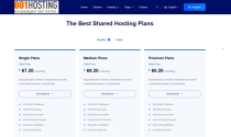 hostinux - Web Hosting Provider HTML5 Template Screenshot 3