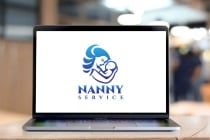 Mother Baby Care Nanny Service Kids Love Logo Screenshot 3