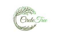 Green Leaf Nature Circle Tree And Root Logo Design Screenshot 1