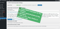 AI Meta Title And Description Generator WordPress Screenshot 1