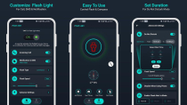 Flash Light Call SMS Notification Alert Android  Screenshot 1