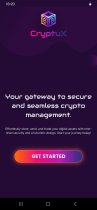 CryptUx - Flutter Crypto Wallet App UI Screenshot 1