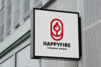 Happy Fire Logo Screenshot 2