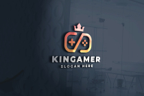 King Gamer Logo Screenshot 1