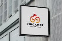 King Gamer Logo Screenshot 2