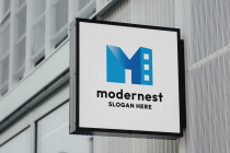 Modern Estate Letter M Logo Screenshot 2