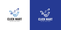 Click Mart Logo Template Screenshot 1