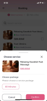 FSPA - Spa Booking Management System iOS Android Screenshot 10